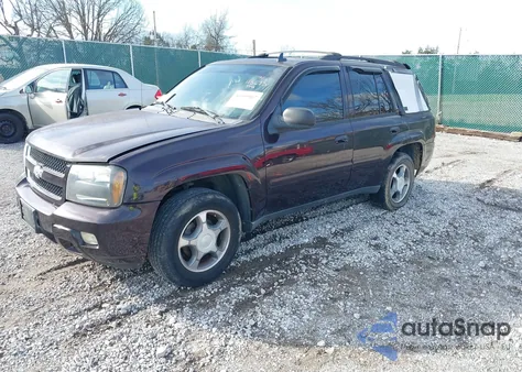 2008 Chevrolet Trailblazer Ls from USA, damaged, VIN 1GNDS13S682115675